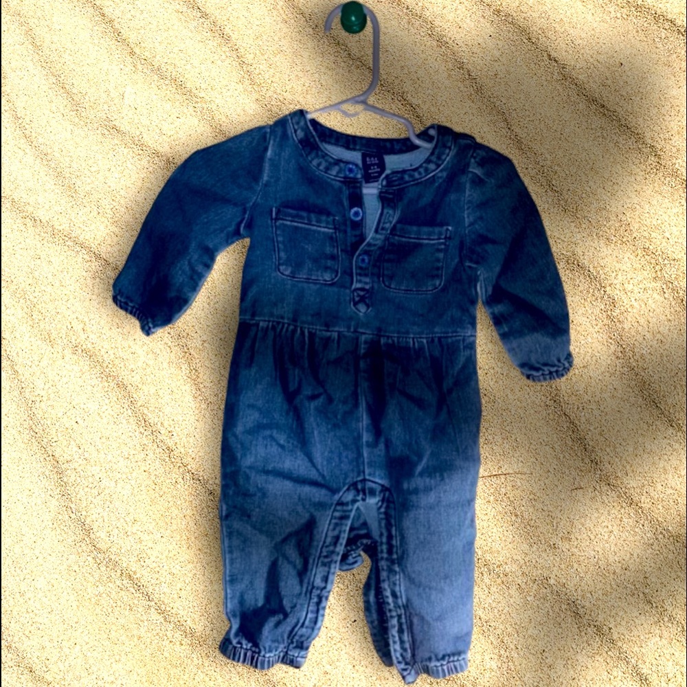 Denim jumpsuit